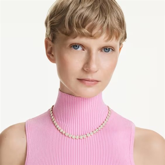 Necklace Swarovski Woman Angelic in Steel 5720505 - 5720505